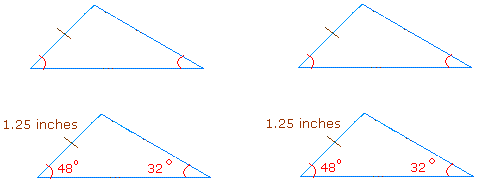 Congruent triangle by AAS