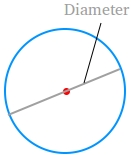 Diameter of a circle