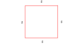 Square with side s