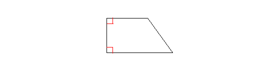 A Trapezoid With Exactly Two Right Angles